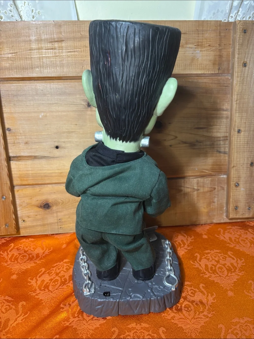 Vintage 2001 Gemmy Frankenstein Animated Song and Dance! Lighting Eyes!